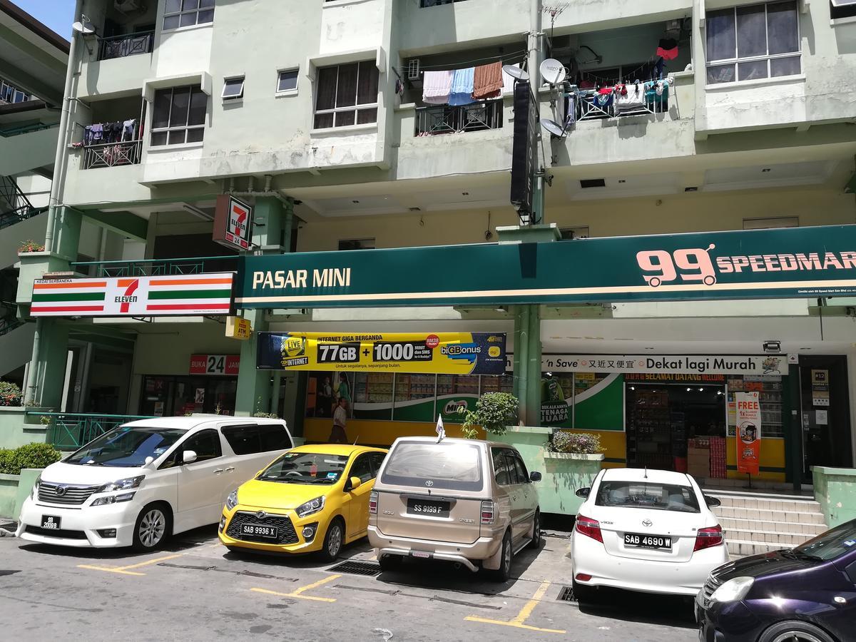 Get Inn Backpackers Kota Kinabalu Exteriör bild