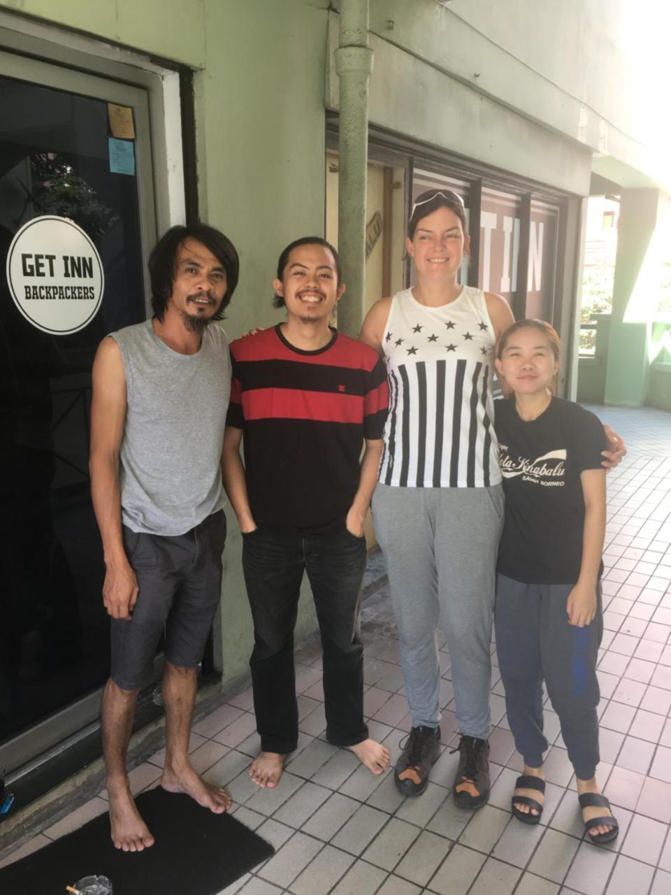 Get Inn Backpackers Kota Kinabalu Exteriör bild