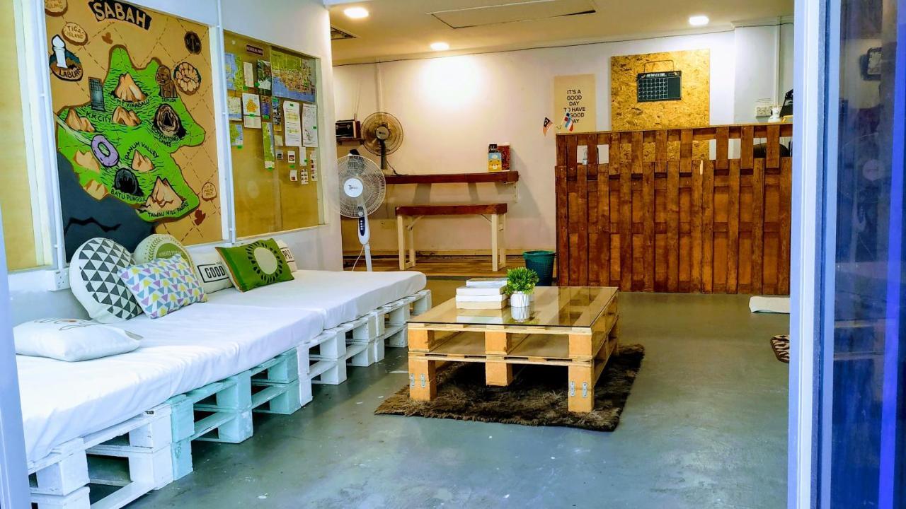 Get Inn Backpackers Kota Kinabalu Exteriör bild